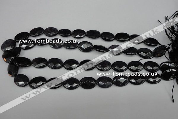 CCN2215 15.5 inches 13*18mm faceted oval candy jade beads