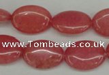 CCN2222 15.5 inches 13*18mm oval candy jade beads wholesale