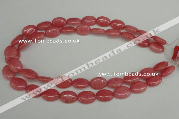 CCN2222 15.5 inches 13*18mm oval candy jade beads wholesale