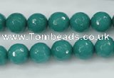 CCN2281 15.5 inches 10mm faceted round candy jade beads wholesale