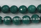 CCN2282 15.5 inches 12mm faceted round candy jade beads wholesale