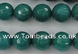 CCN2283 15.5 inches 14mm faceted round candy jade beads wholesale