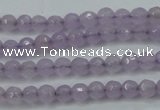 CCN2286 15.5 inches 4mm faceted round candy jade beads wholesale