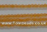 CCN2312 15.5 inches 2mm round candy jade beads wholesale