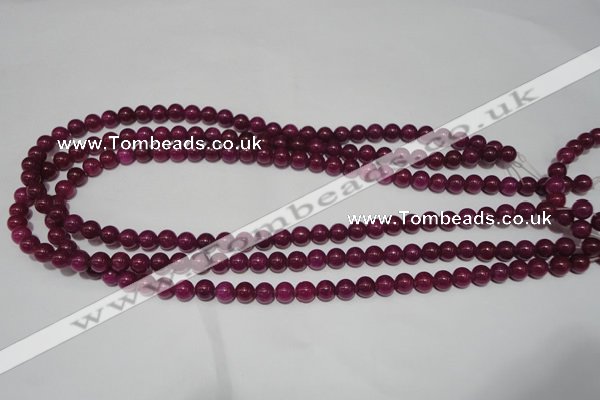 CCN24 15.5 inches 6mm round candy jade beads wholesale