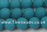 CCN2432 15.5 inches 6mm round matte candy jade beads wholesale