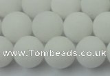 CCN2460 15.5 inches 10mm round matte candy jade beads wholesale