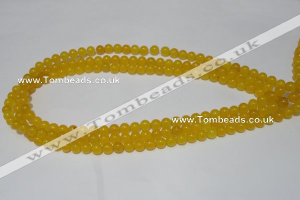 CCN25 15.5 inches 6mm round candy jade beads wholesale