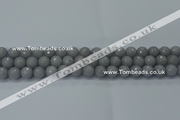 CCN2562 15 inches 12mm faceted round candy jade beads wholesale