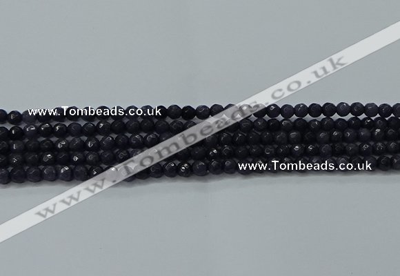 CCN2566 15 inches 6mm faceted round candy jade beads wholesale