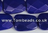 CCN2635 15.5 inches 18*25mm faceted trapezoid candy jade beads