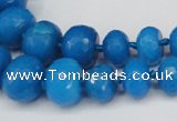 CCN2652 15.5 inches 5*8mm - 12*16mm faceted rondelle candy jade beads