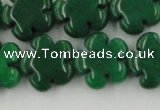 CCN2667 15.5 inches 16mm carved flower candy jade beads wholesale