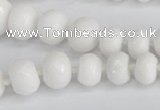 CCN2750 15.5 inches 5*8mm - 12*16mm faceted rondelle candy jade beads