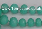 CCN2757 15.5 inches 5*8mm - 12*16mm faceted rondelle candy jade beads