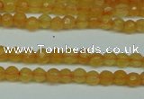 CCN2800 15.5 inches 2mm tiny faceted round candy jade beads