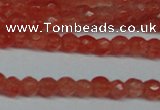 CCN2801 15.5 inches 2mm tiny faceted round candy jade beads