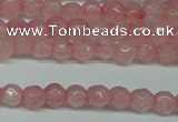 CCN2810 15.5 inches 3mm tiny faceted round candy jade beads