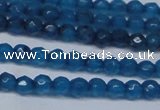 CCN2816 15.5 inches 3mm tiny faceted round candy jade beads