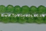 CCN2834 15.5 inches 5mm faceted round candy jade beads