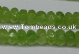 CCN2853 15.5 inches 2*4mm faceted rondelle candy jade beads