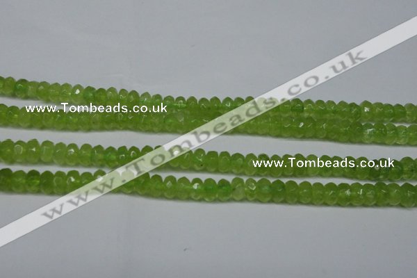 CCN2853 15.5 inches 2*4mm faceted rondelle candy jade beads