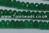 CCN2854 15.5 inches 2*4mm faceted rondelle candy jade beads