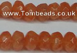 CCN2872 15.5 inches 5*8mm faceted rondelle candy jade beads