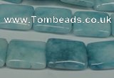 CCN2940 15.5 inches 13*18mm rectangle candy jade beads wholesale