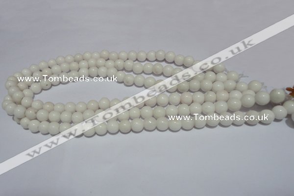 CCN30 15.5 inches 8mm round candy jade beads wholesale