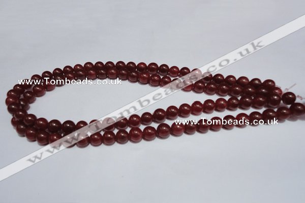 CCN36 15.5 inches 8mm round candy jade beads wholesale