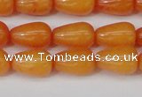 CCN3750 15.5 inches 8*12mm teardrop candy jade beads wholesale