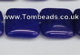 CCN3811 15.5 inches 20*20mm square candy jade beads wholesale