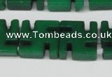 CCN3965 15.5 inches 20*20mm svastika candy jade beads wholesale