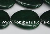 CCN3980 15.5 inches 30*40mm flat teardrop candy jade beads