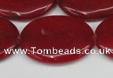 CCN3989 15.5 inches 30*40mm oval candy jade beads wholesale