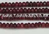 CCN4104 15.5 inches 2*4mm faceted rondelle candy jade beads