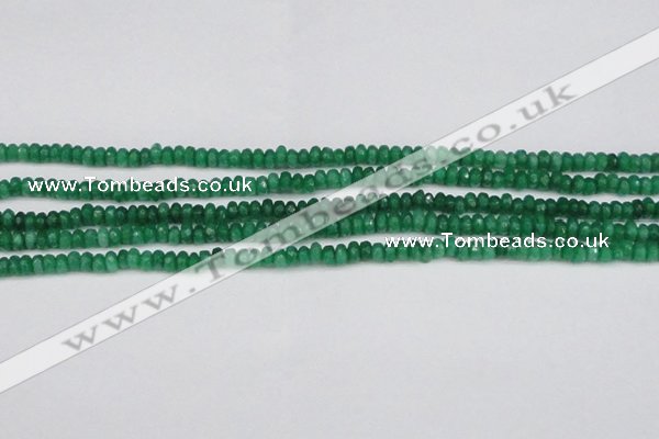 CCN4109 15.5 inches 2*4mm faceted rondelle candy jade beads