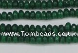 CCN4110 15.5 inches 2*4mm faceted rondelle candy jade beads