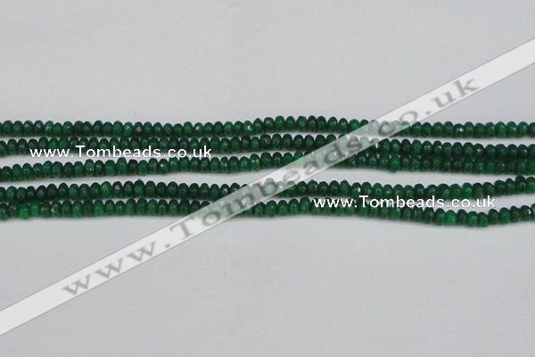 CCN4110 15.5 inches 2*4mm faceted rondelle candy jade beads
