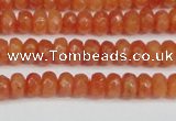 CCN4121 15.5 inches 4*6mm faceted rondelle candy jade beads