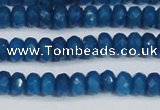 CCN4134 15.5 inches 4*6mm faceted rondelle candy jade beads