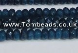 CCN4136 15.5 inches 4*6mm faceted rondelle candy jade beads