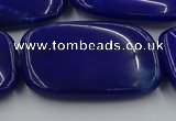 CCN4209 15.5 inches 30*40mm rectangle candy jade beads wholesale