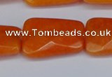 CCN4251 15.5 inches 18*25mm faceted trapezoid candy jade beads