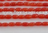 CCN4512 15.5 inches 3*5mm rice candy jade beads wholesale