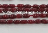 CCN4513 15.5 inches 3*5mm rice candy jade beads wholesale