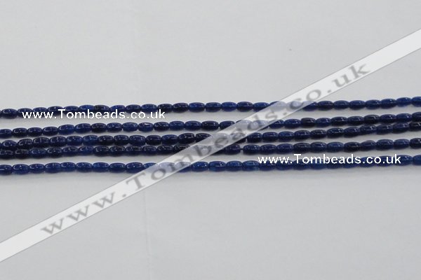 CCN4515 15.5 inches 3*5mm rice candy jade beads wholesale