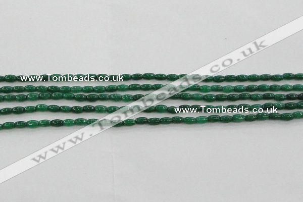 CCN4516 15.5 inches 3*5mm rice candy jade beads wholesale