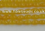 CCN4518 15.5 inches 4*6mm rice candy jade beads wholesale